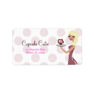 Etiqueta 311-Cupcake Cutie - rubio ondulado ligero