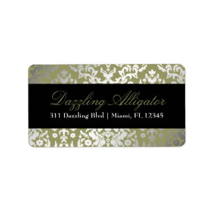 Etiqueta 311 Deslumbrante Reloj de Damasco