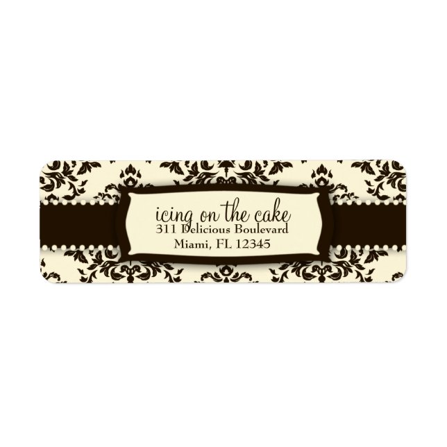 Etiqueta 311 Gritando en la crema de chocolate (Frente)