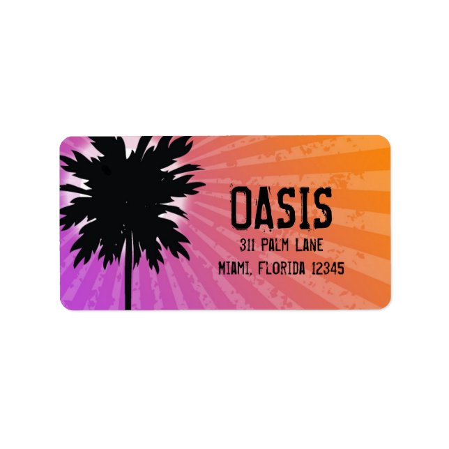 Etiqueta 311 Oasis Palm Purple (Frente)