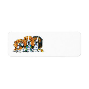 Etiqueta 3 Beagles
