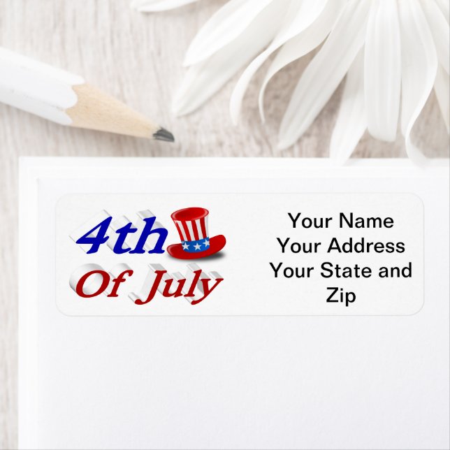 Etiqueta 4.º Tío Sam (In situ)