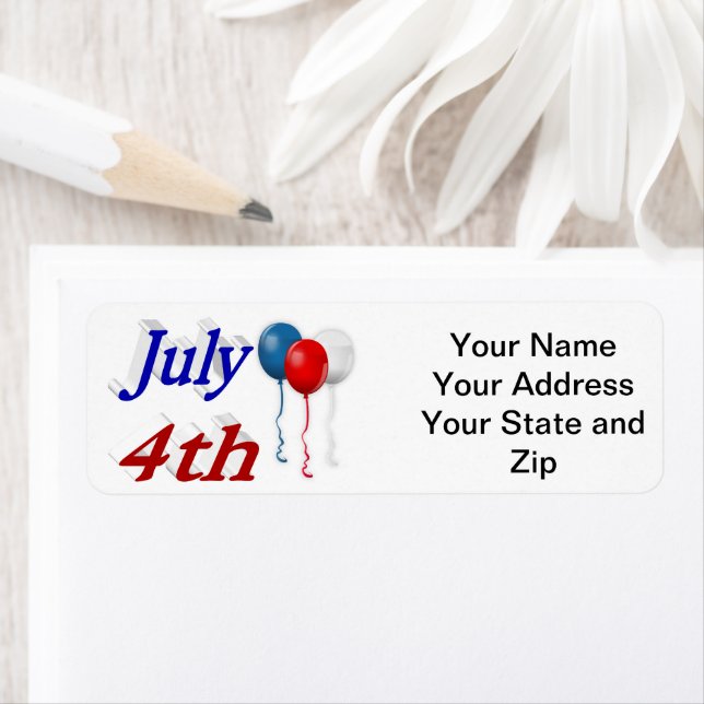 Etiqueta 4 de julio: Globos (In situ)