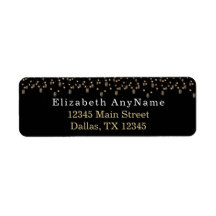 50 y Fabulous Black with String Lights