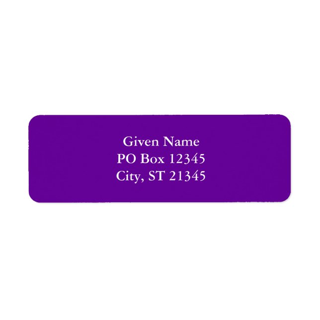 Etiqueta 660099 Morado (Frente)