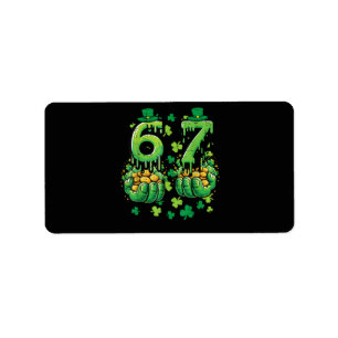Etiqueta 6 7 Día de San Patricio