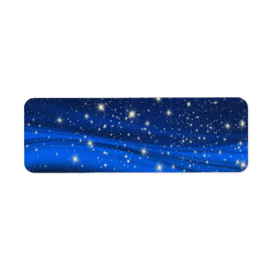 ETIQUETA 880294 FONDOS UNIVERSOS ROYAL BLUE STARS SPACE