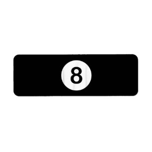 Etiqueta 8 tetas de billar de bolas, regalo de amante de lo