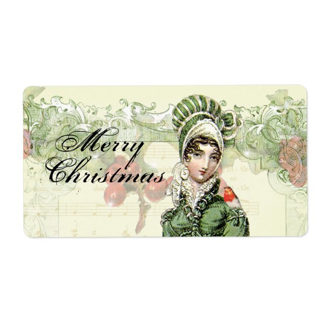 Etiqueta A Joyous Noel (Frente)