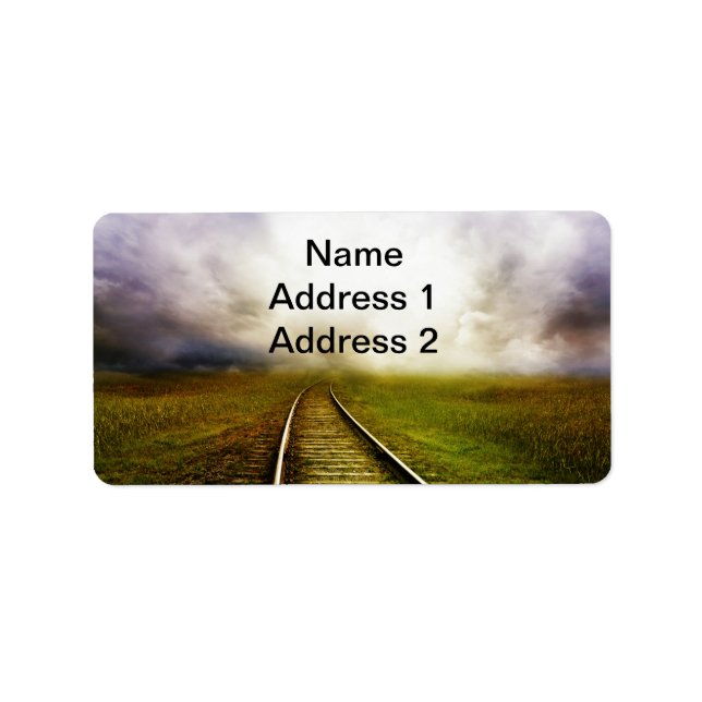 Etiqueta A Lo Largo De Las Millas (Frente)