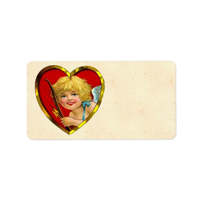 Etiqueta A mi San Valentín (Frente)