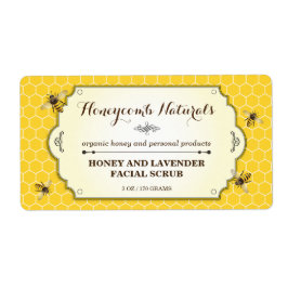 Etiqueta Abeja hecha a mano