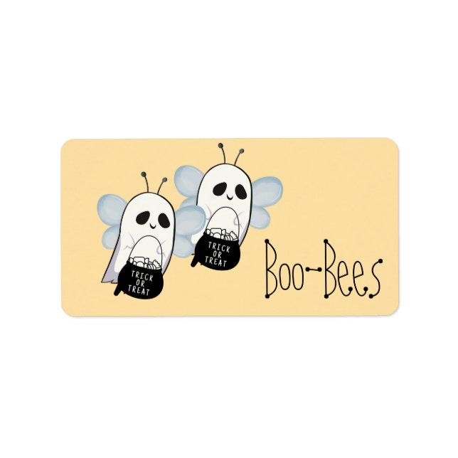 Etiqueta Abejas Fantasma  (Frente)