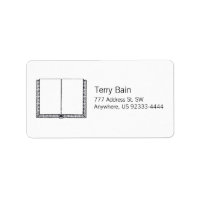 Abrir libro (páginas en blanco)