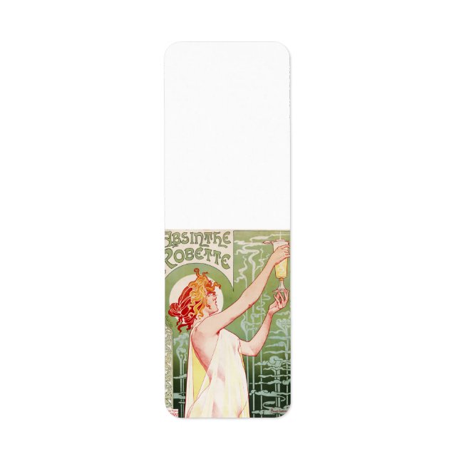 Etiqueta Absinthe Robette (Frente)