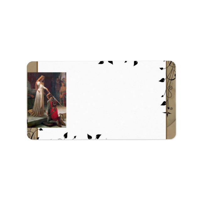 Etiqueta Accolade-The Knight (Frente)