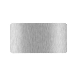 Etiqueta Acero inoxidable texturado