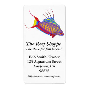 Etiqueta adaptable del Wrasse el interruptor