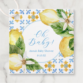 Etiqueta adhesiva cuadrada de regalo para baby sho