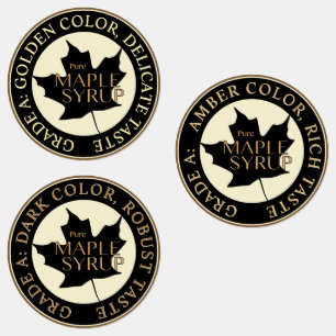 Etiqueta adhesiva cuadrada grande / impermeable