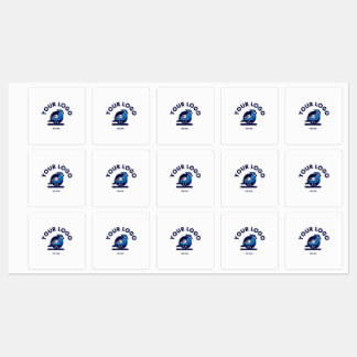 Etiqueta Adhesiva cuadrada / impermeable