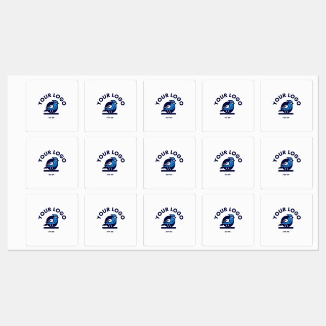 Etiqueta Adhesiva cuadrada / impermeable (Hoja)