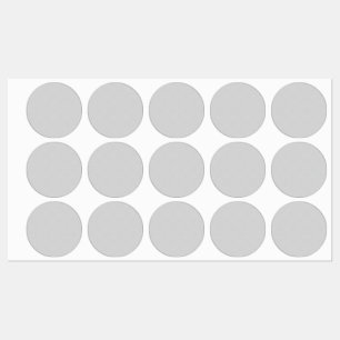 Etiqueta Adhesiva de Despensa Gris Lujo Punto