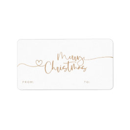 Etiqueta adhesiva de Navidad