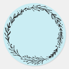 Etiqueta adhesiva en blanco para frasco / especia