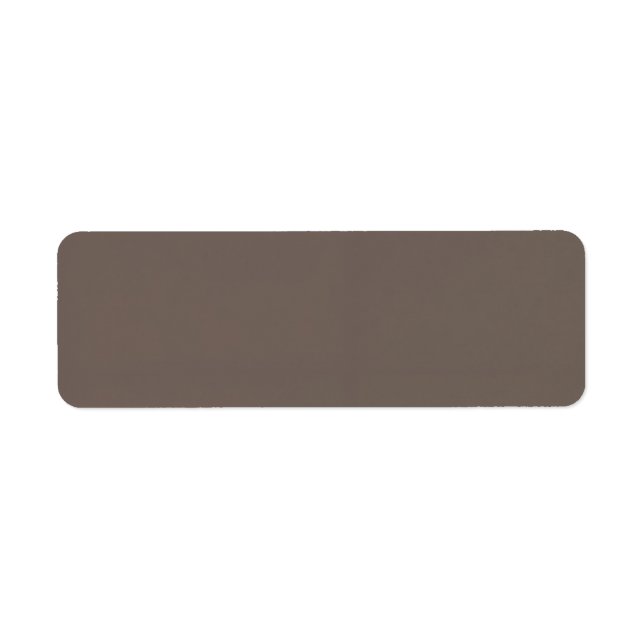 Etiqueta adhesiva rectangular impermeable personal (Frente)