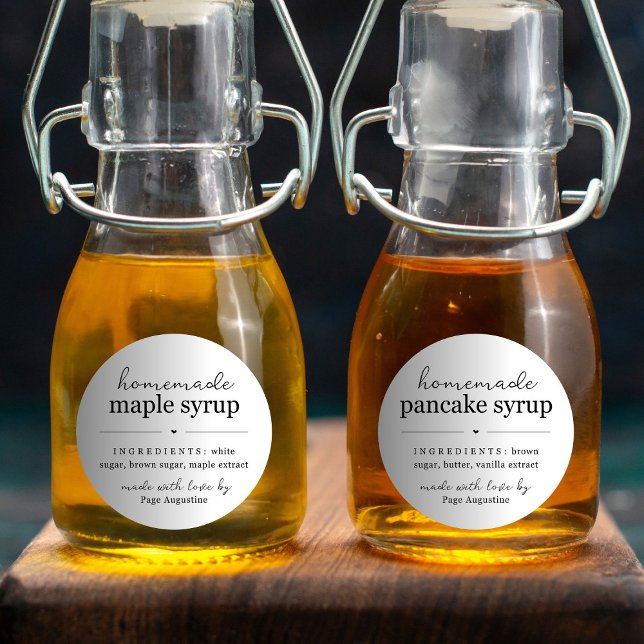 Etiqueta Adhesiva Redonda para Regalo de Jarabe Ca (Subido por el creador)