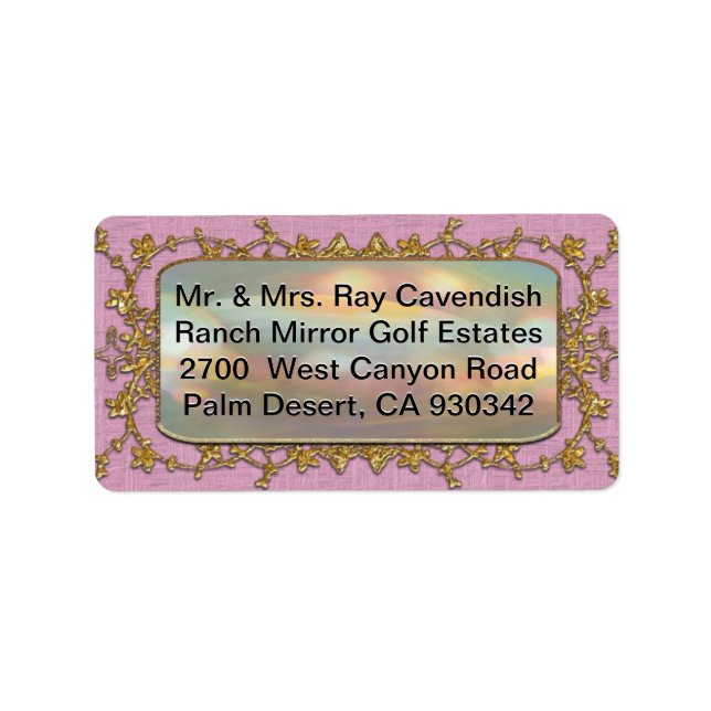 Etiqueta Adlamchelle Summer Elegant (Frente)