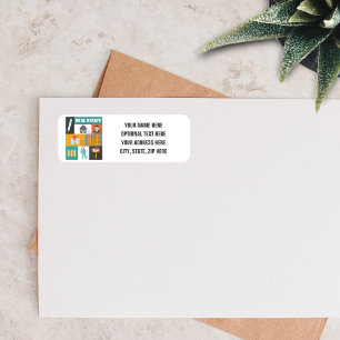 Etiqueta Agente Inmobiliario Profesional