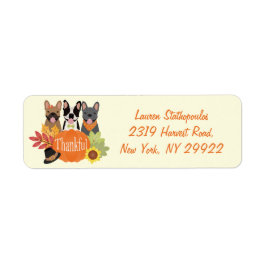 Etiqueta Agradecimientos a los Bulldoges franceses