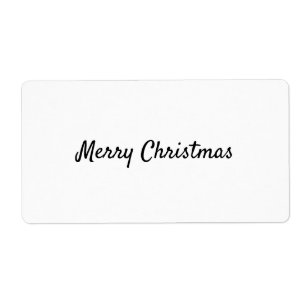 Etiqueta agrega tu foto personalizado navidad
