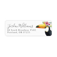Agrega tu nombre | Halo tropical - Toucan