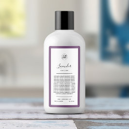 Etiqueta Agregar el logotipo y el color de borde editable