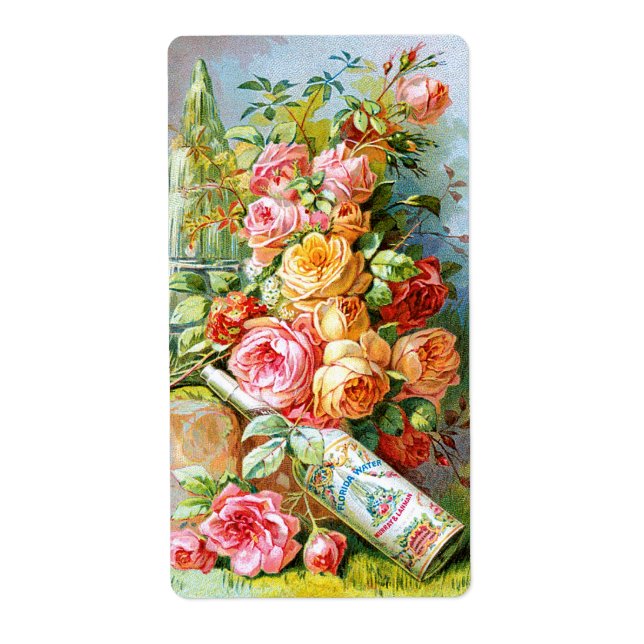 Etiqueta Agua de Florida (Frente)