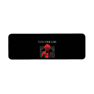 Etiqueta Aist Goat Satan Baphomet GIft