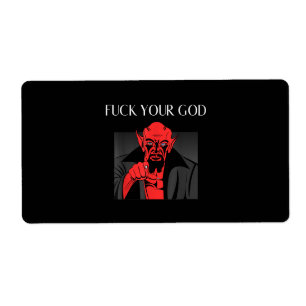Etiqueta Aist Goat Satan Baphomet GIft