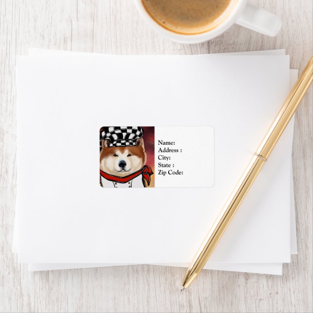 ETIQUETA AKITA (In situ)