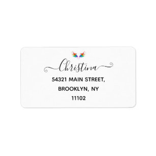 Etiqueta Alas del arco iris fluidas