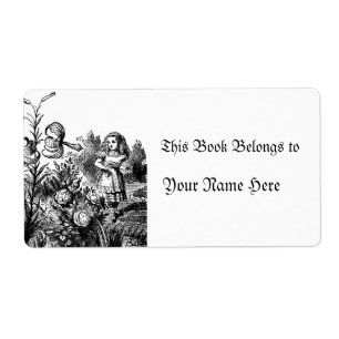 Etiqueta Alicia en el jardín