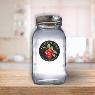 Etiqueta Alimentaria de Jugo de Arándano para Nego