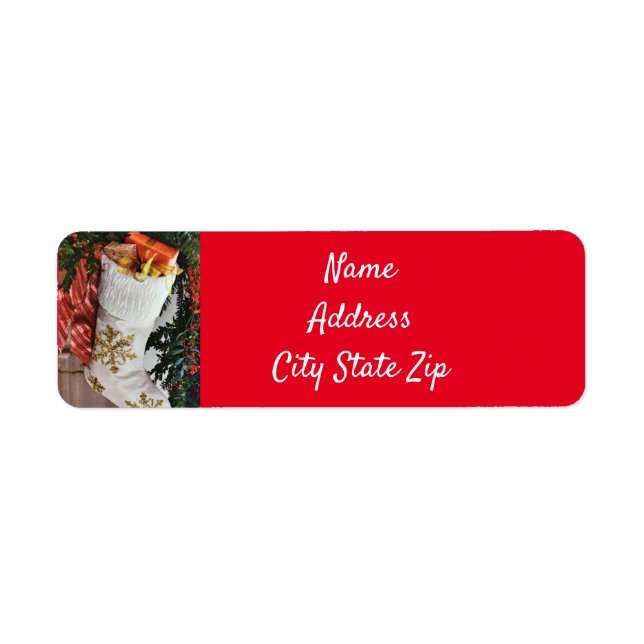 ETIQUETA ***ALMACENAMIENTO Y DECORACIÓN DE NAVIDADES*** (Frente)