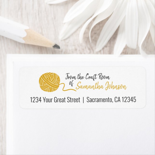 Etiqueta Amarillo picante de mostaza de la pieza de artesan (In situ)