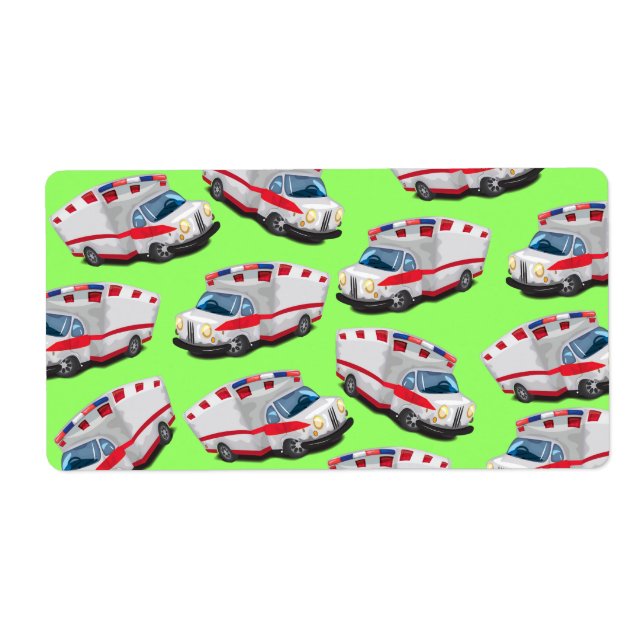 Etiqueta Ambulancia (Frente)