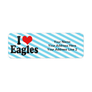 Etiqueta Amo a Eagles