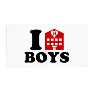 Etiqueta Amo a los chicos del hotel