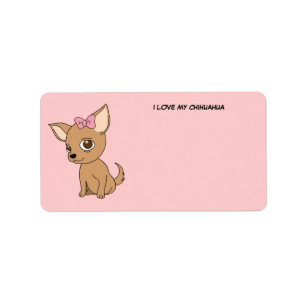 Etiqueta Amo mi chihuahua
